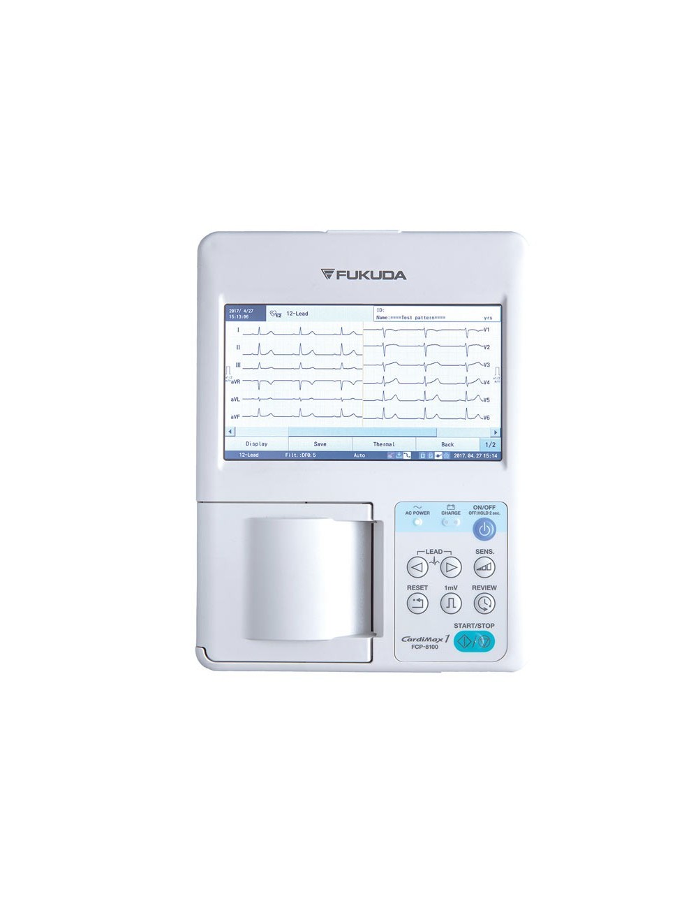 ELECTROCARDIOGRAPHE FUKUDA DENSHI 3 PISTES FCP-8100