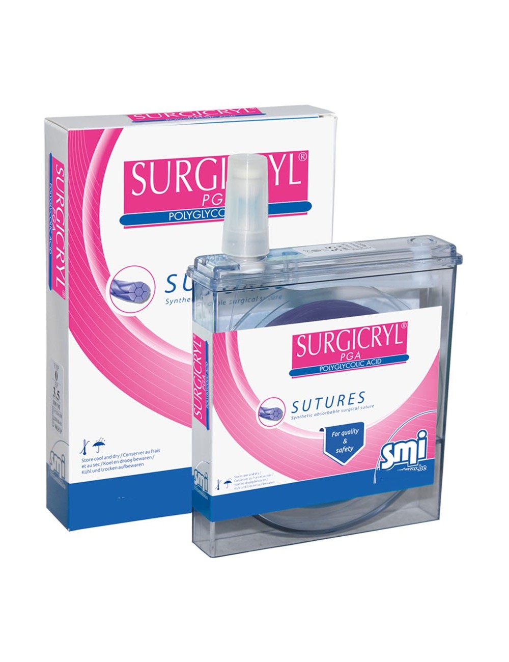 SURGICRYL PGA  DEC. 6 (3 & 4)  CASSETTE DE 25 METRES